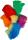 KNORR PRANDELL 216622992 Putenfedern ca. 7 cm bunt sortiert iert