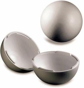 KNORR PRANDELL 216760309 Styropor-Kugel-Set 2-teilig Ø 30 cm Styropor weiss