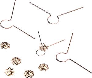 KNORR PRANDELL Ösenaufhänger-Set ca. 25 mm kupferfarben goldfarben
