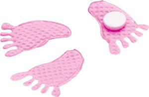 KNORR PRANDELL 216930186 Dekostreu Baby Babyfüße 25 cm Kunststoff rosa