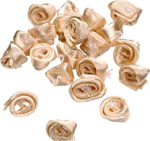 KNORR PRANDELL Dekostreu Blumen Diorröschen Ø 08 cm Textil creme