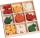 KNORR PRANDELL Filzornamentbox Obst & Schmetterling 22 cm Filz