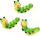 KNORR PRANDELL 218020836 Dekostreu Tiere Würfel 18 cm Polyresin grün