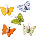 Dekostreu Tiere Schmetterling 31 cm Holz farbig sortiert...