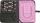 KNORR PRANDELL 218055132 Schmuckwerkzeug-Set 34 x 245 x 3 cm rosa-schwarz