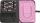 KNORR PRANDELL Schmuckwerkzeug-Set 34 x 245 x 3 cm rosa-schwarz