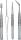 KNORR PRANDELL 218055143 Pinzetten-Set ca. 11 - 12 cm