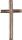 KNORR PRANDELL 218306016 Wachskreuz 40 x 22 mm silberfarben