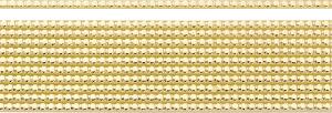 KNORR PRANDELL Wachs-Perlstreifen 200 mm Ø 2 mm goldfarben glänzend