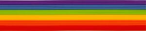 KNORR PRANDELL Wachsplatten-Sortiment 200 mm Ø 2 mm regenbogen