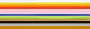 KNORR PRANDELL 218306067 Wachsplatten-Sortiment 200 mm Ø 2 mm Grundfarben