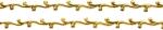 KNORR PRANDELL 218306150 Wachsborte 190 x 6 mm goldfarben