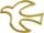 KNORR PRANDELL 218306575 Wachstaube 42 x 32 mm goldfarben