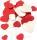 KNORR PRANDELL Moosgummi CreaSoft Herzen-Mix ca. 15 - 35 cm rot/weiss