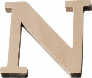 KNORR PRANDELL 218735657 Buchstabe groß N 8 x 84 x 01 cm Sperrholz