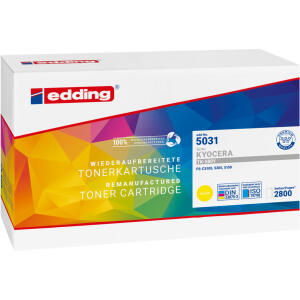 Edding Tonerkartusche EDD-5031 ersetzt Kyocera TK-580Y