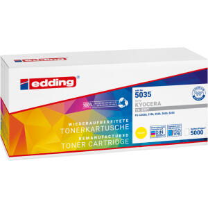 Edding Tonerkartusche EDD-5035 ersetzt Kyocera TK-590Y