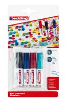 Edding Mini Permanentmarker 0.5 4er-Blister sortiert