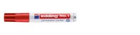 Edding Permanentmarker No. 1 rot