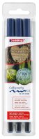 Edding Kalligrafiestift 1255 3er-Set stahlblau