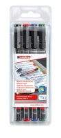 Edding Folienschreiber permanent 140 S 4er-Set sortiert