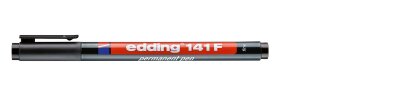 Edding Permanenter Folienschreiber 141 F schwarz