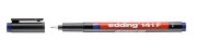 Edding Permanenter Folienschreiber 141 F blau