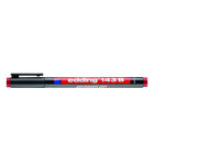 Edding Permanenter Folienschreiber 143 B rot