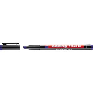 Edding Permanenter Folienschreiber 143 B blau