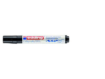 Edding Kalligrafiemarker 1455 schwarz