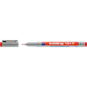 Edding Folienschreiber non-permanent 151 F rot