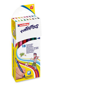 Edding Fasermaler 15 18er-Set sortiert