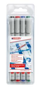 Edding Folienschreiber non-permanent 152 M 4er-Set sortiert