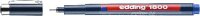 Edding Präzisionsfeinschreiber 1800 blau (0.5)
