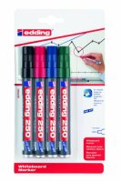 Edding Whiteboardmarker 250 4er-Blister sortiert