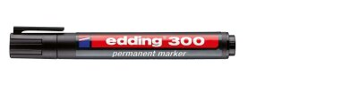 Edding Permanentmarker 300 schwarz