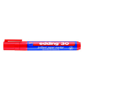 Edding Brillant-Papiermarker 30 rot