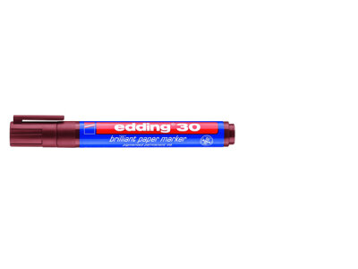 Edding Brillant-Papiermarker 30 braun