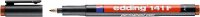 Edding Permanentmarker 300 1er-Blister rot