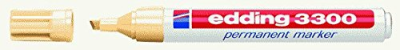 Edding e-3300 permanent marker hellorange 4-3300016