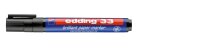 Edding Brillant-Papiermarker 33 schwarz