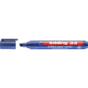 Edding Brillant-Papiermarker 33 blau