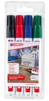 Edding Permanentmarker 3300 4er-Set sortiert