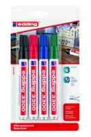 Edding Permanentmarker 3300 4er-Blister sortiert