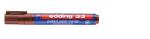 Edding Brillant-Papiermarker 33 braun
