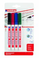 Edding Permanentmarker 400 4er-Blister sortiert