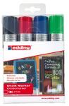 Edding Kreidemarker 4090 4er-Set sortiert