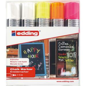 Edding Kreidemarker 4090 5er-Set sortiert