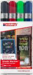 Edding Kreidemarker 4095 4er-Set sortiert B2B