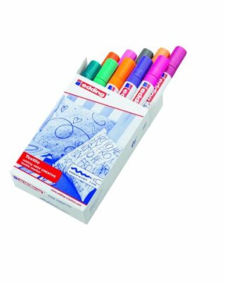 Edding Textilmarker 4500 10er-Faltschachtel sortiert Trend